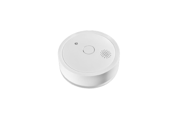 Shelly Plus Smoke – WLAN Rauchmelder – Akku – Produktansicht 2