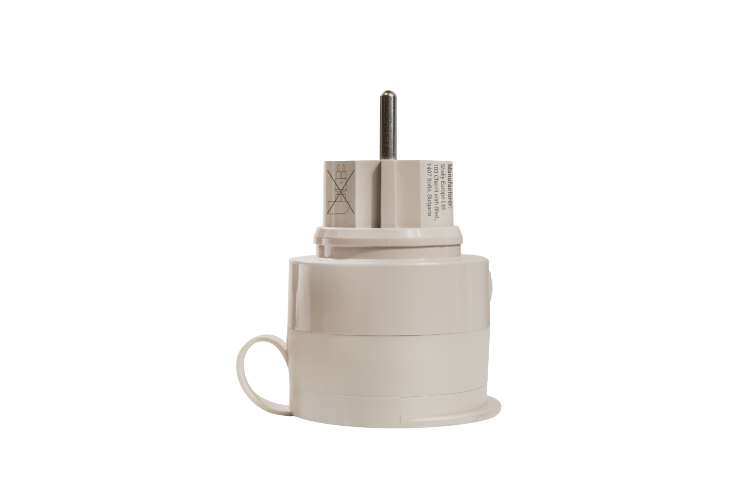 Shelly – Plug & Play Outdoor Plug S Gen3 – Zwischenstecker für draußen – 12A – Messfunktion – WLAN – Matter – BT – Produktansicht 4
