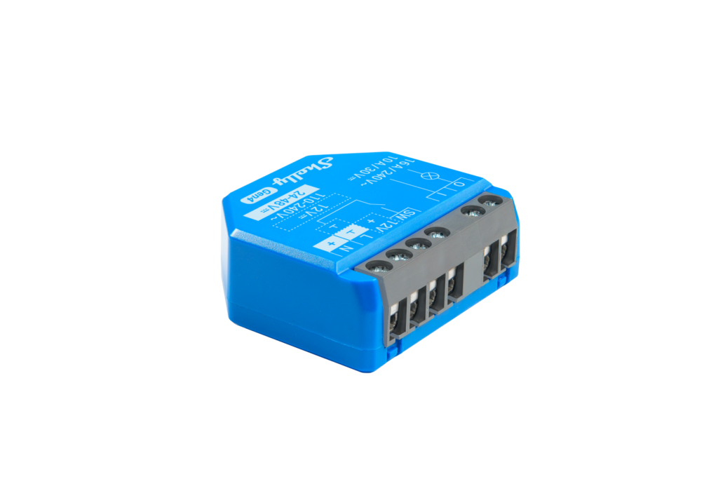 Shelly 1 Gen4 4er Pack – Relais – max 16A – 1 Kanal – WLAN – Matter – Zigbee – Bluetooth
