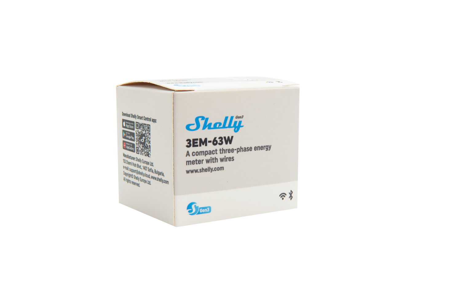 Shelly 3EM-63W Gen3 – Stromzähler – Produktansicht 8