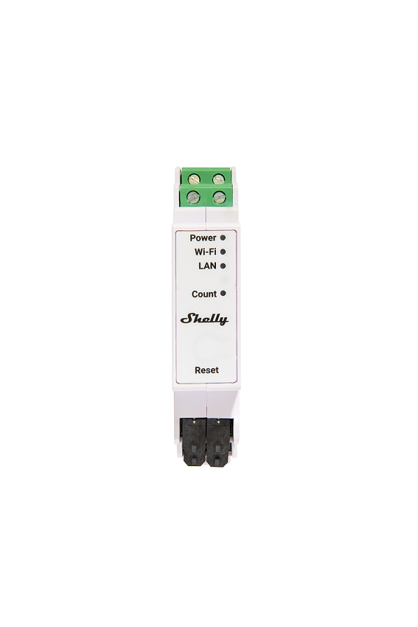 Shelly Pro 3EM 120A v2 – Stromzähler – inkl. 3x 120A Klemmen – Messfunktion – WLAN – LAN – BT – Produktansicht 2