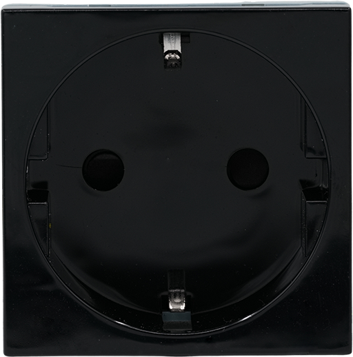 Shelly – Unterputz Zubehör ·Wall Display – Stand Socket – Schwarz