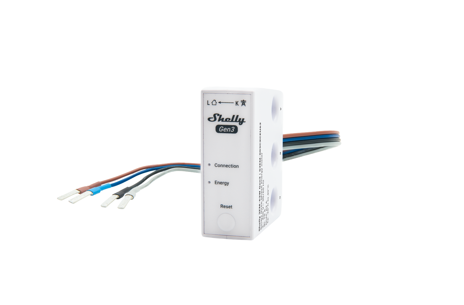 Shelly 3EM-63W Gen3 – Stromzähler – Produktansicht 9