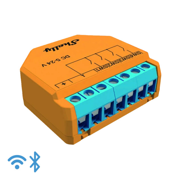 Shelly Plus i4 DC – Szenenaktivierer – WLAN – BT