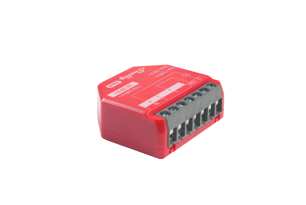 Shelly 1PM Gen4 4er Pack – Relais – max 16A – 1 Kanal – Messfunktion – WLAN – Matter – Zigbee – Bluetooth