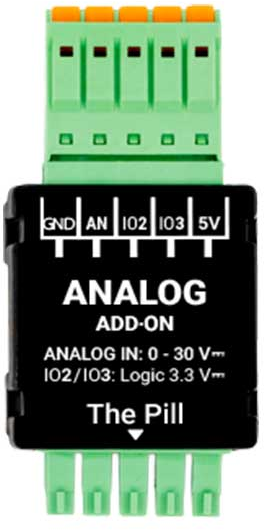 Shelly – The Pill – Analog 0-30 V Add-on – Produktansicht 2