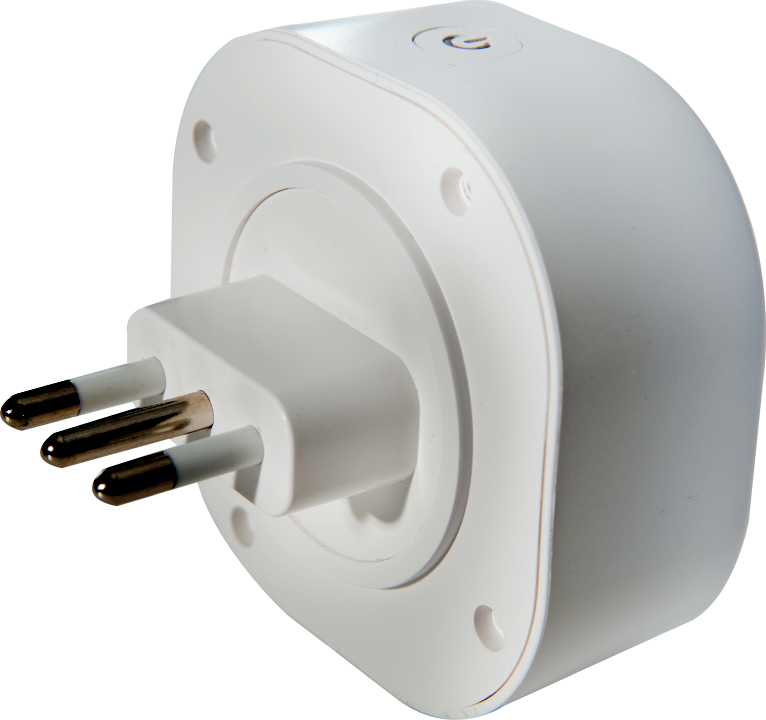 Shelly Plus Plug IT – ITALIEN – Zwischenstecker – 12A – Messfunktion – WLAN – BT – Weiß – Produktansicht 2