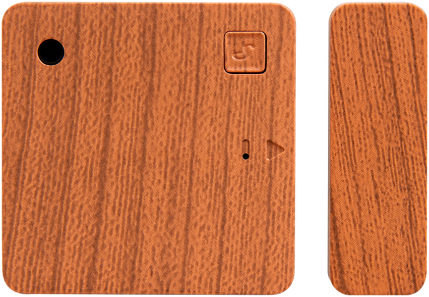 Shelly Blu ZB Door Window Brown – Tür- & Fensterkontakt – Bluetooth – Zigbee – Batterie – Braun