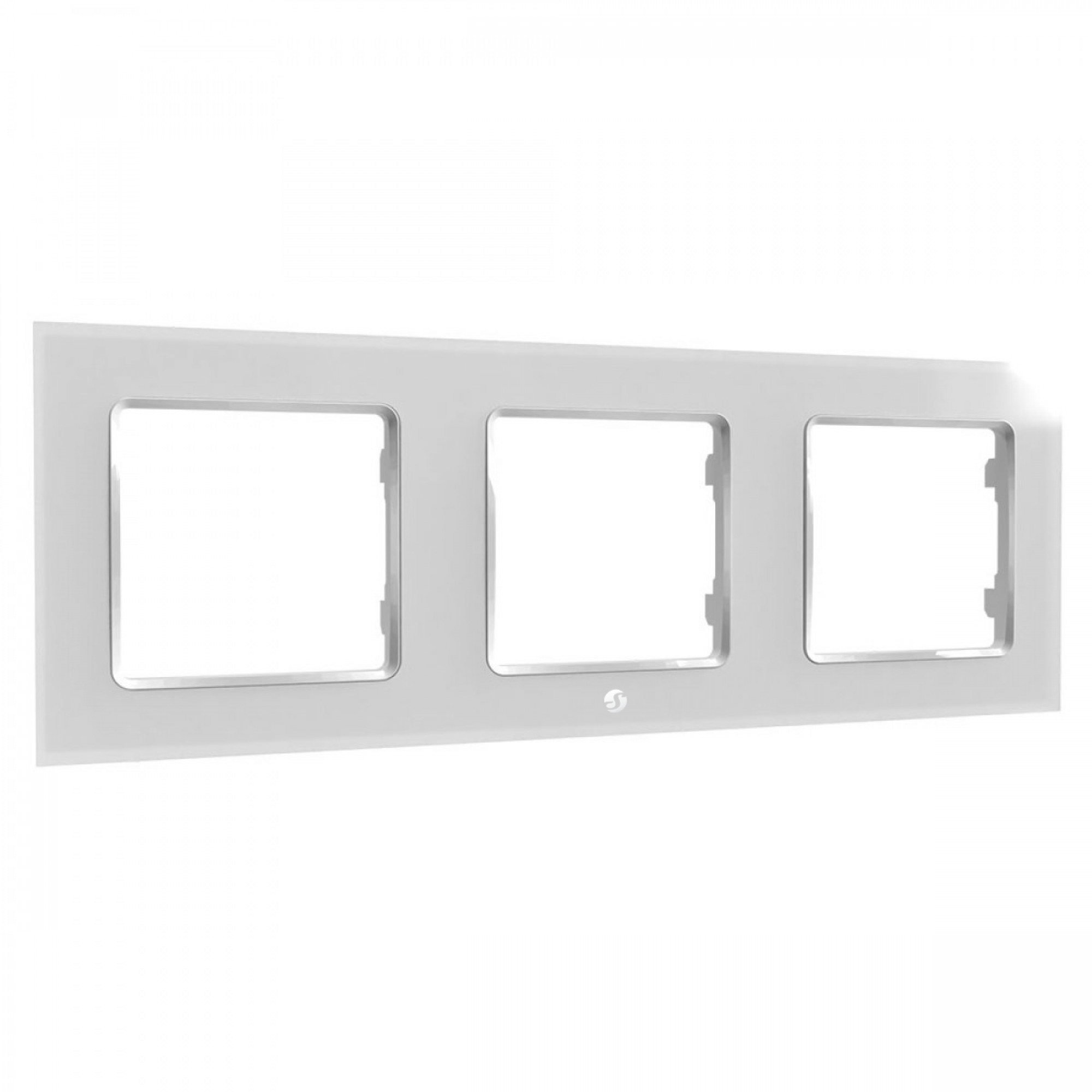 Shelly Wall Frame 3 – Wandtaster Rahmen 3-fach – Weiß