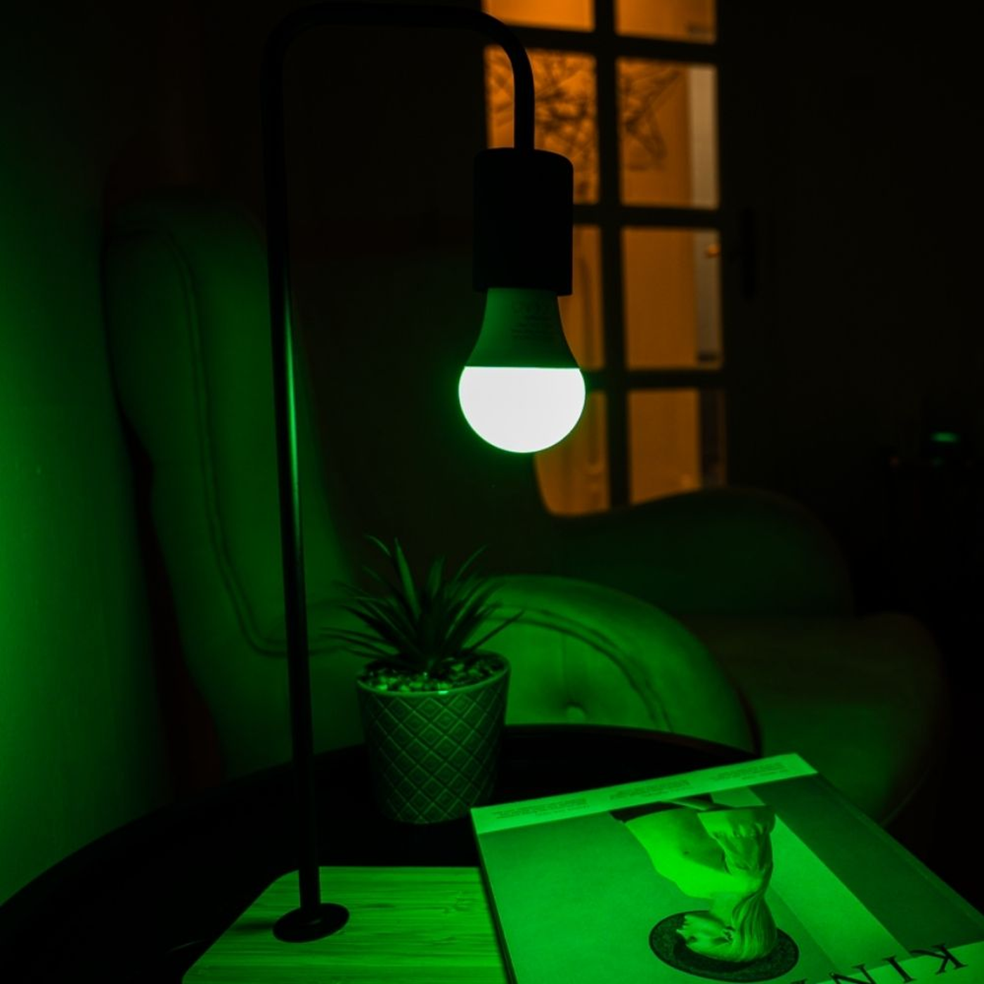 Shelly Multicolor Bulb E27 Gen3 – LED Lampe – dimmbar – Messfunktion – WLAN – BT – Produktansicht 2