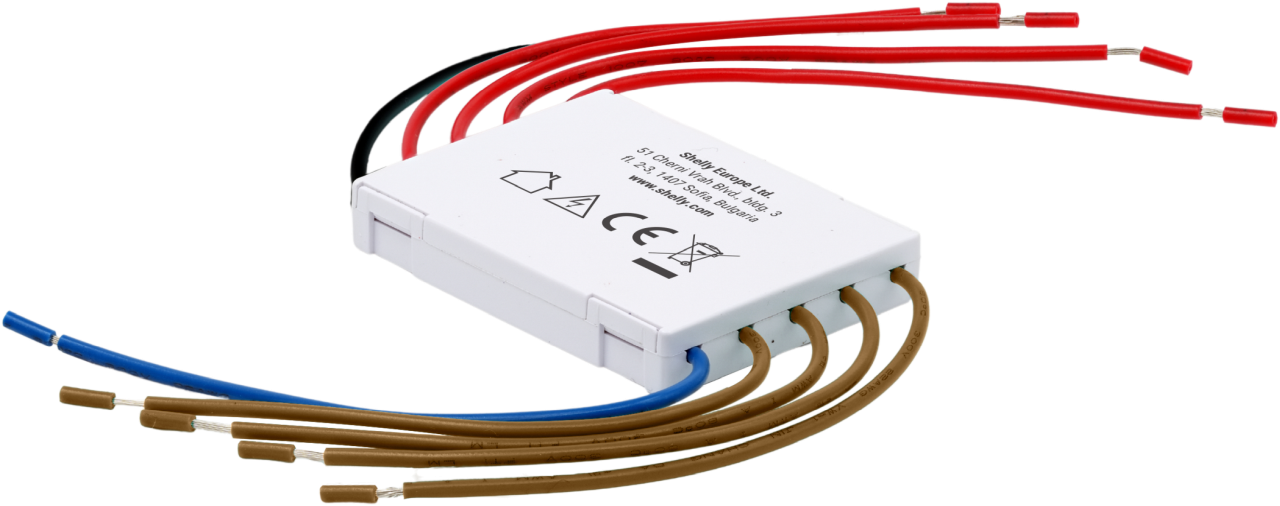 Shelly 4-Channel Decoupler 230V – Produktansicht 2
