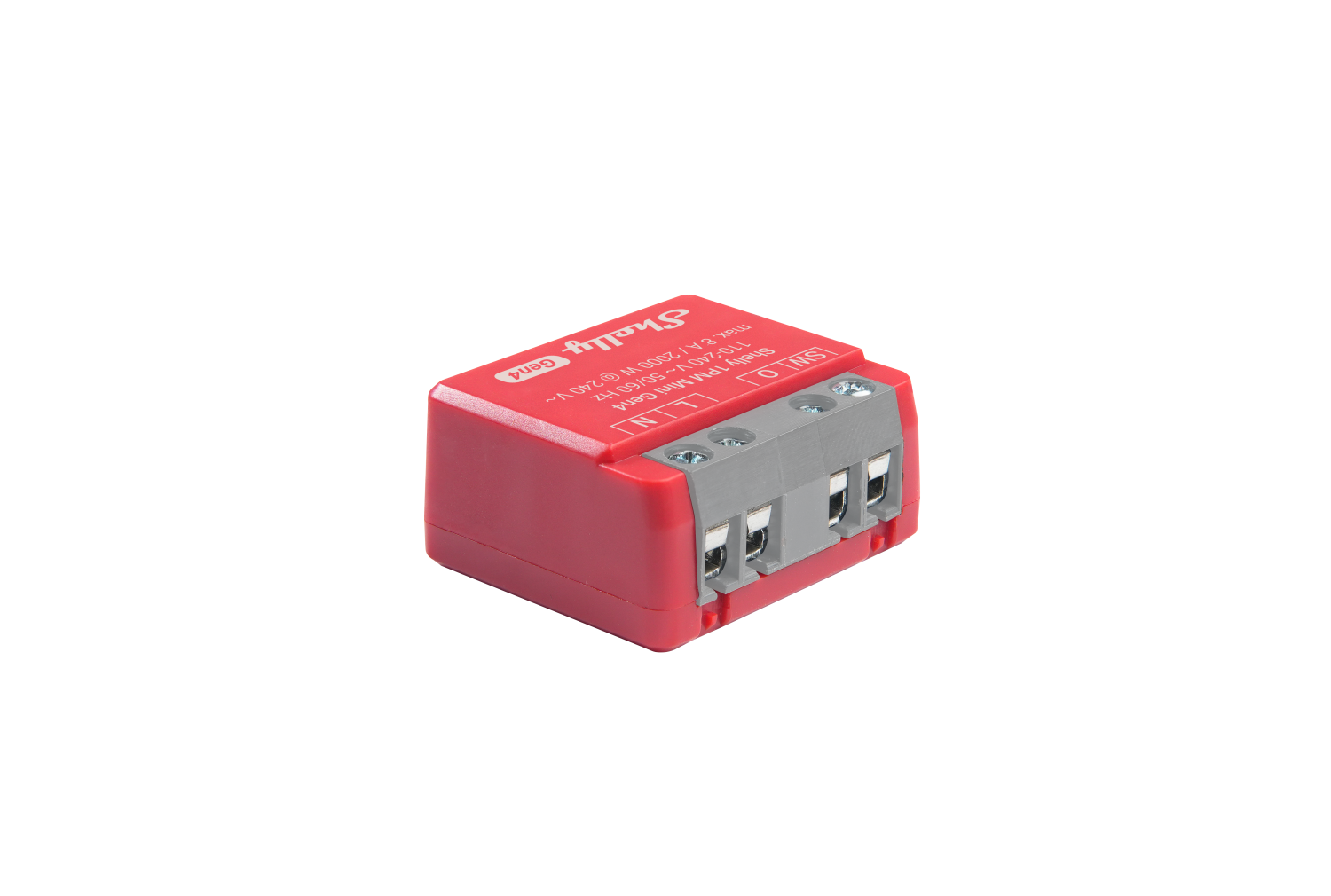 Shelly 1PM Mini Gen4· 2er Pack· Relais – max 8A – 1 Kanal – Messfunktion – WLAN – Matter – Zigbee – Bluetooth