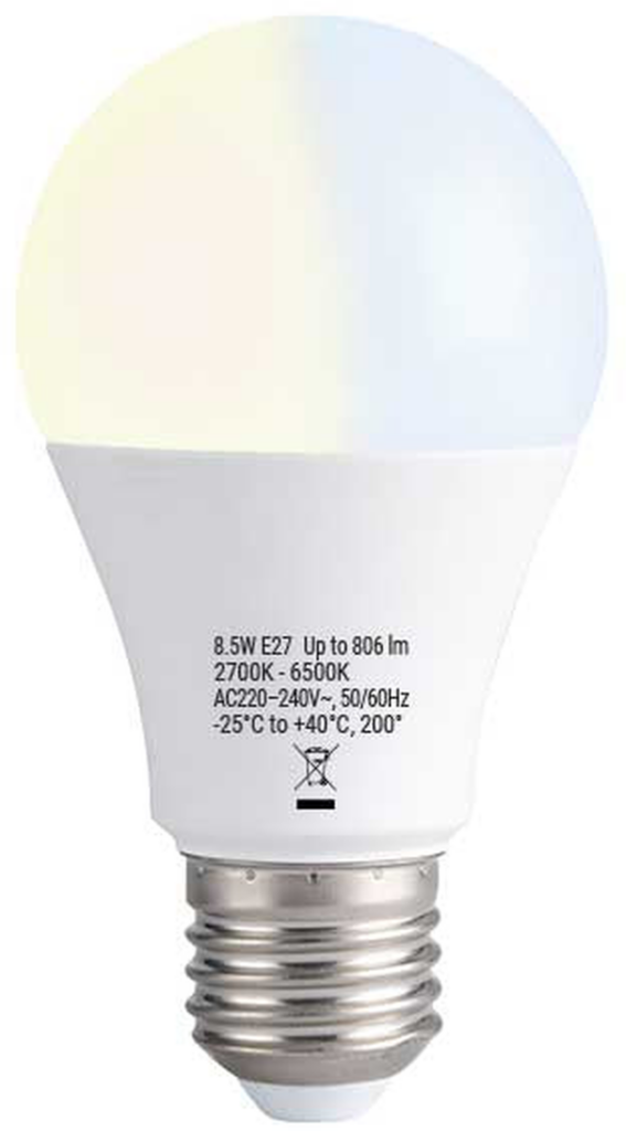 Shelly Duo Bulb E27 Gen3 – LED Lampe – dimmbar – Messfunktion – WLAN – BT
