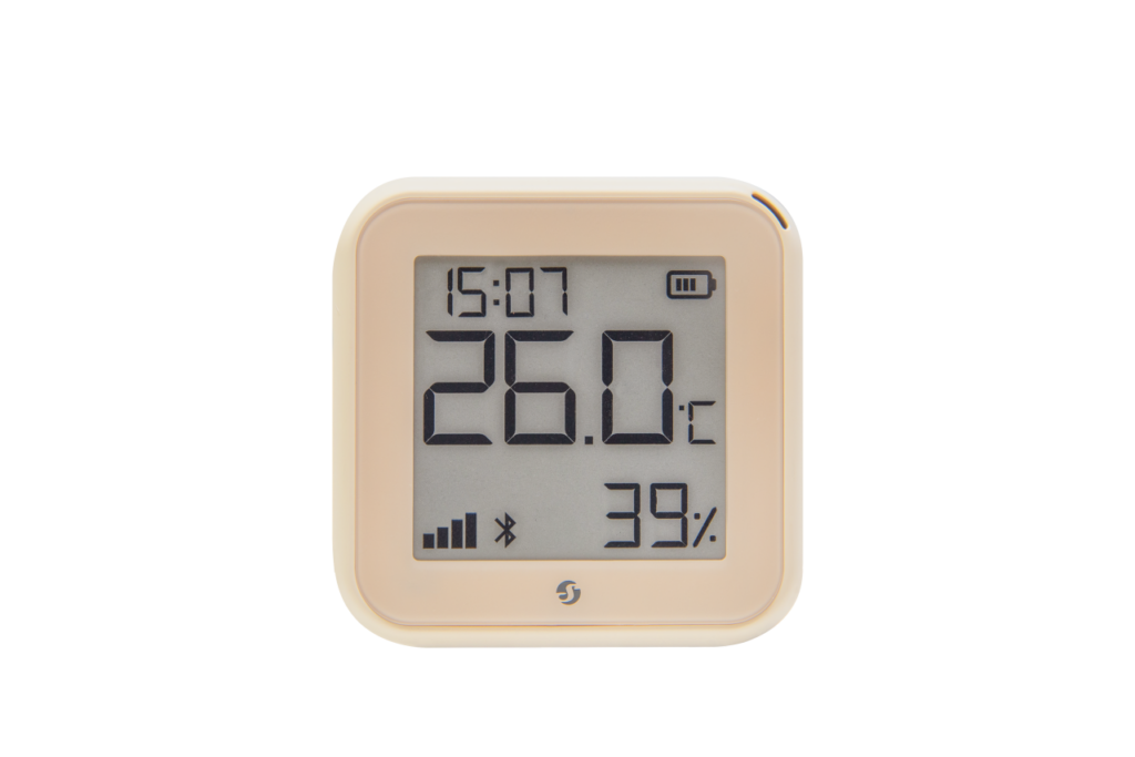 Shelly H&T Gen. 3 Mocha – Temperatur- & Feuchtigkeitssensor – WLAN – BT – USB C / Batterie (n.e.)