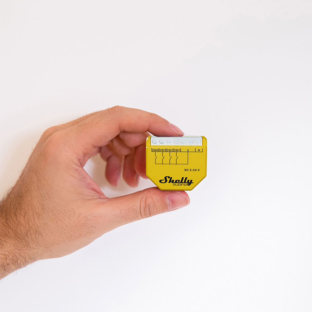 Shelly Wave i4 DC – Szenenaktivierer – 12 Aktionen – Z-Wave – Produktansicht 3