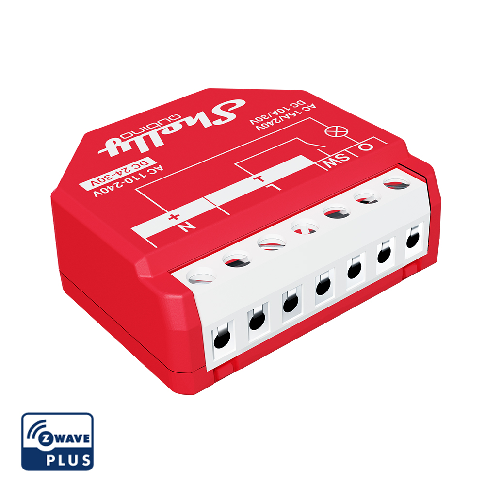 Shelly Wave 1PM – Relais – max. 16A – 1 Kanal – Messfunktion – Z-Wave