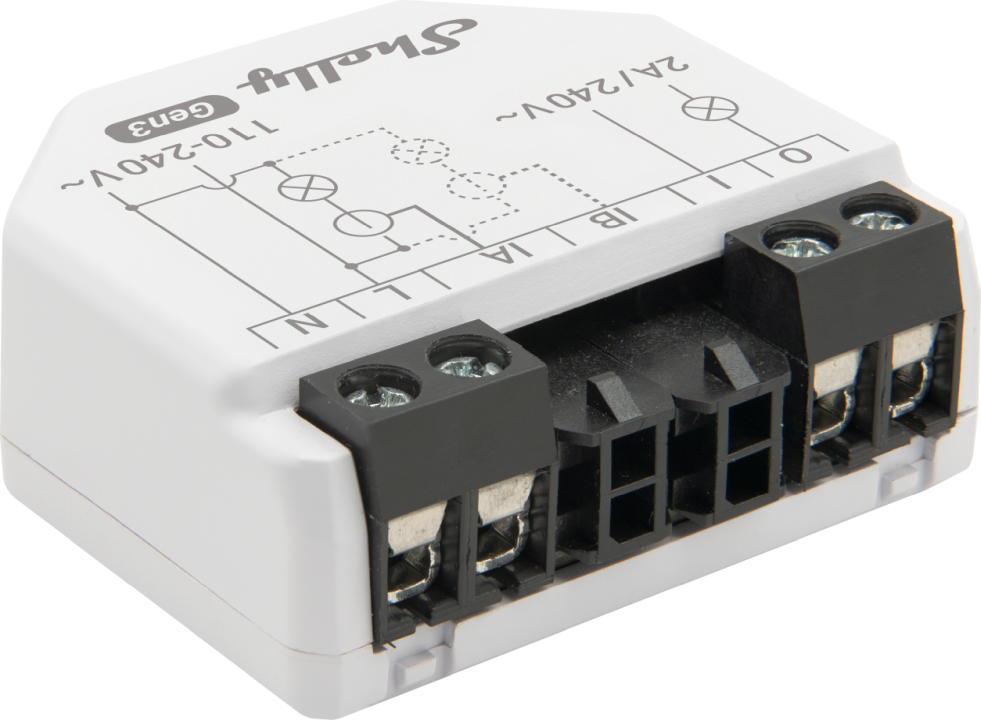 Shelly EM Gen3 – inkl. 1x 50A Klemme – Stromzähler – Messfunktion – WLAN