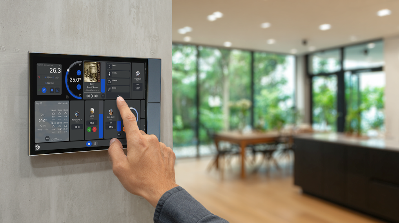 Shelly Wall Display XL Silver – Steuerzentrale – 10,1 – WLAN – BT – silber – Produktansicht 5