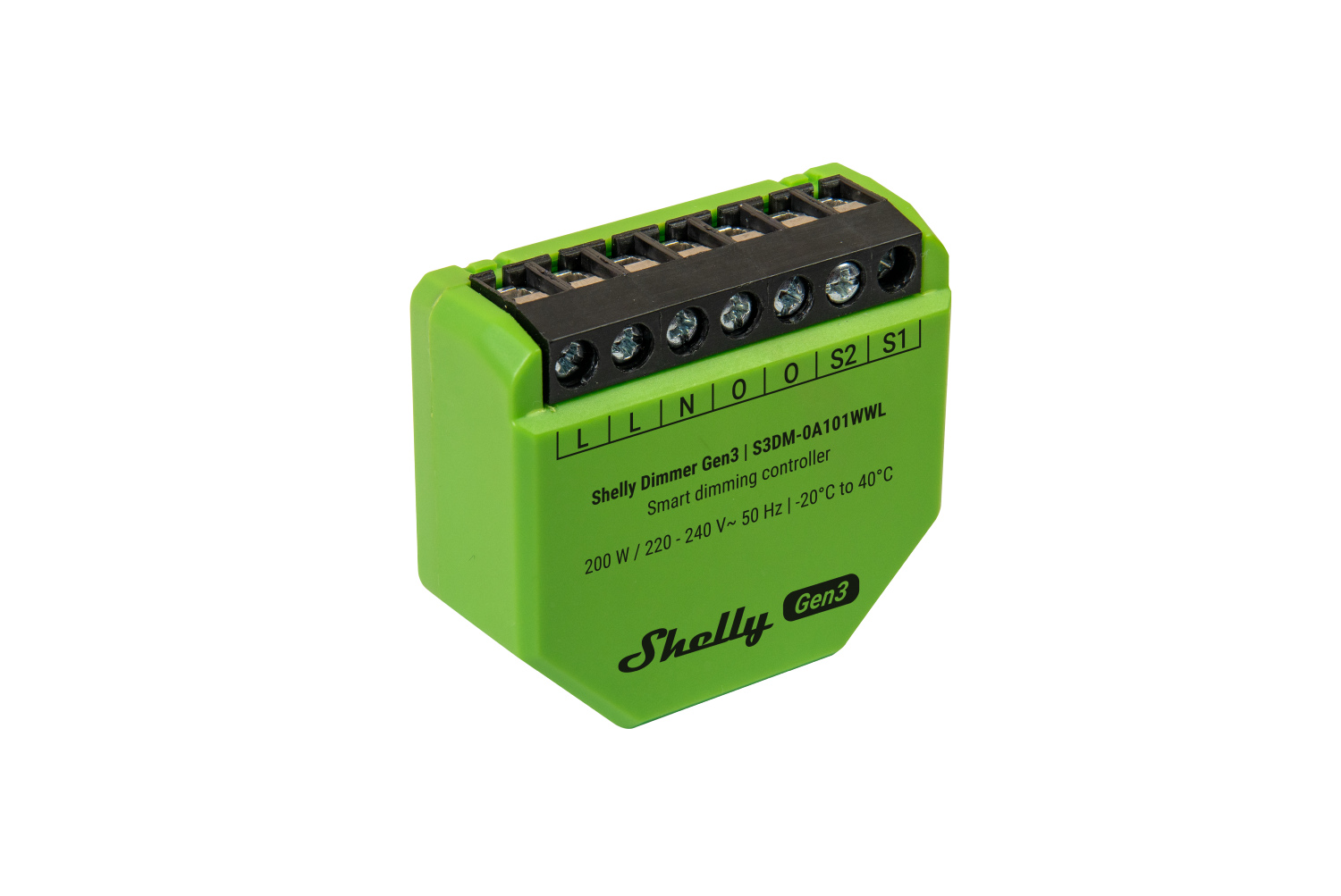 Shelly Dimmer Gen3 – Relais – LED Lichtcontroller – Messfunktion – Produktansicht 9