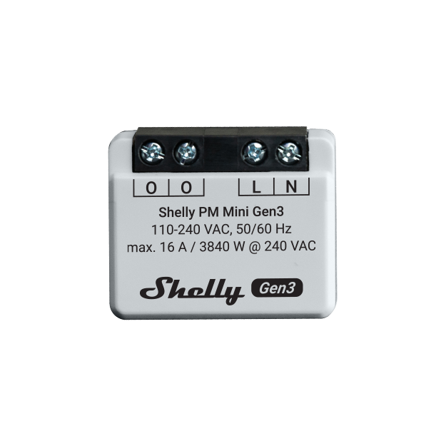 Shelly PM Mini Gen. 3 – 2er Pack – WLAN – BT