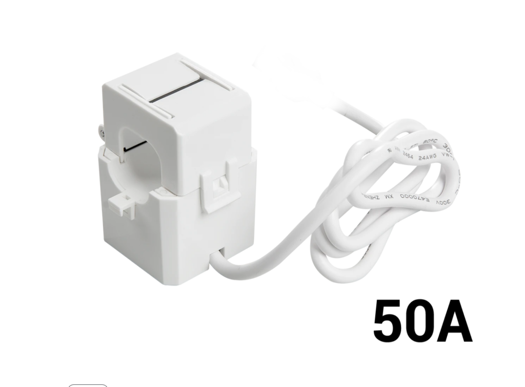 Shelly Current Transformer 50A – Induktionsklemme für EM & 3EM