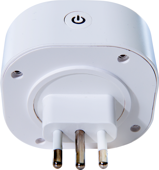 Shelly Plus Plug IT – ITALIEN – Zwischenstecker – 12A – Messfunktion – WLAN – BT – Weiß – Produktansicht 4