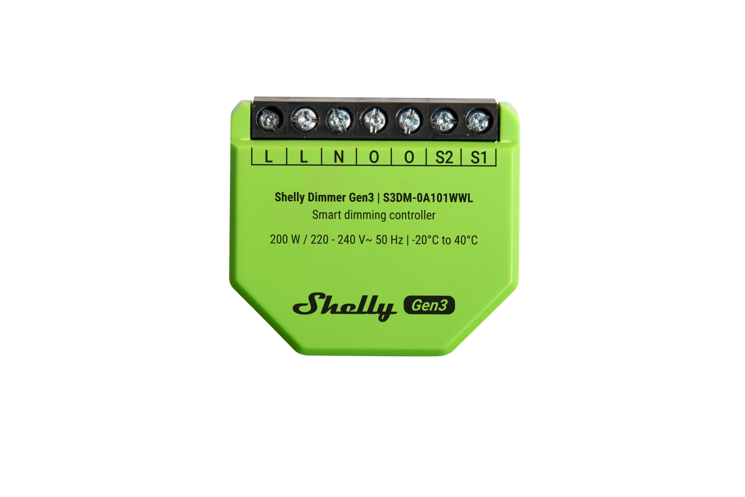 Shelly Dimmer Gen3 – Relais – LED Lichtcontroller – Messfunktion – Produktansicht 7