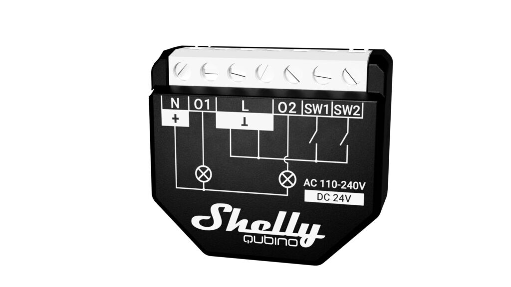 Shelly Wave 2PM – Relais – max. 16A – 2 Kanäle – Messfunktion – Z-Wave